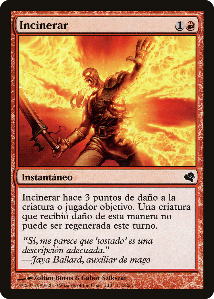 Incinerate (PS11-112) - Salvat 2011