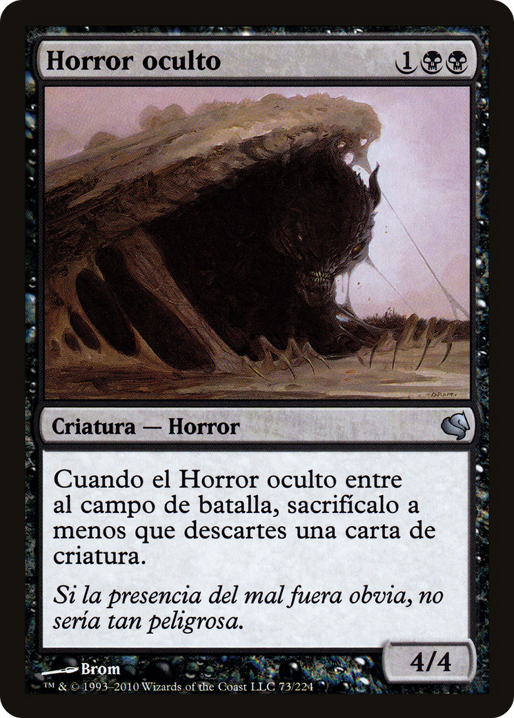 Hidden Horror (PS11-073) - Salvat 2011
