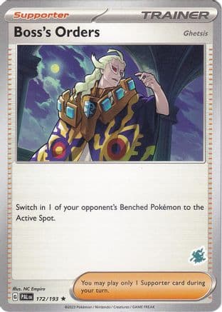 Boss's Orders Darkrai Deck 172- Battle Academy 2024