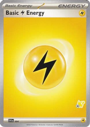 Basic Lightning Energy Pikachu 4- Battle Academy 2024