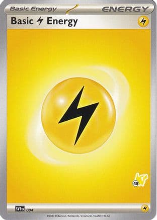 Basic Lightning Energy Pikachu 4- Battle Academy 2024
