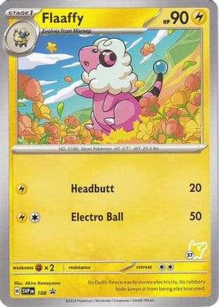 Flaaffy Pikachu 108- Battle Academy 2024