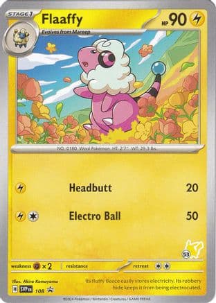 Flaaffy Pikachu 108- Battle Academy 2024