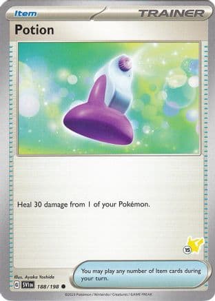 Potion Pikachu 188- Battle Academy 2024