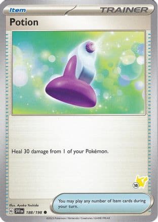 Potion Pikachu 188- Battle Academy 2024
