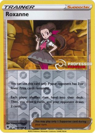 Roxanne (2022) 150/189 - Professor Program Promos Reverse Holofoil