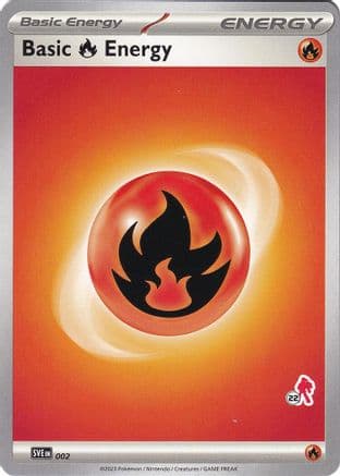 Basic Fire Energy Armarouge 2- Battle Academy 2024