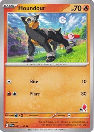 Houndour Armarouge 33- Battle Academy 2024
