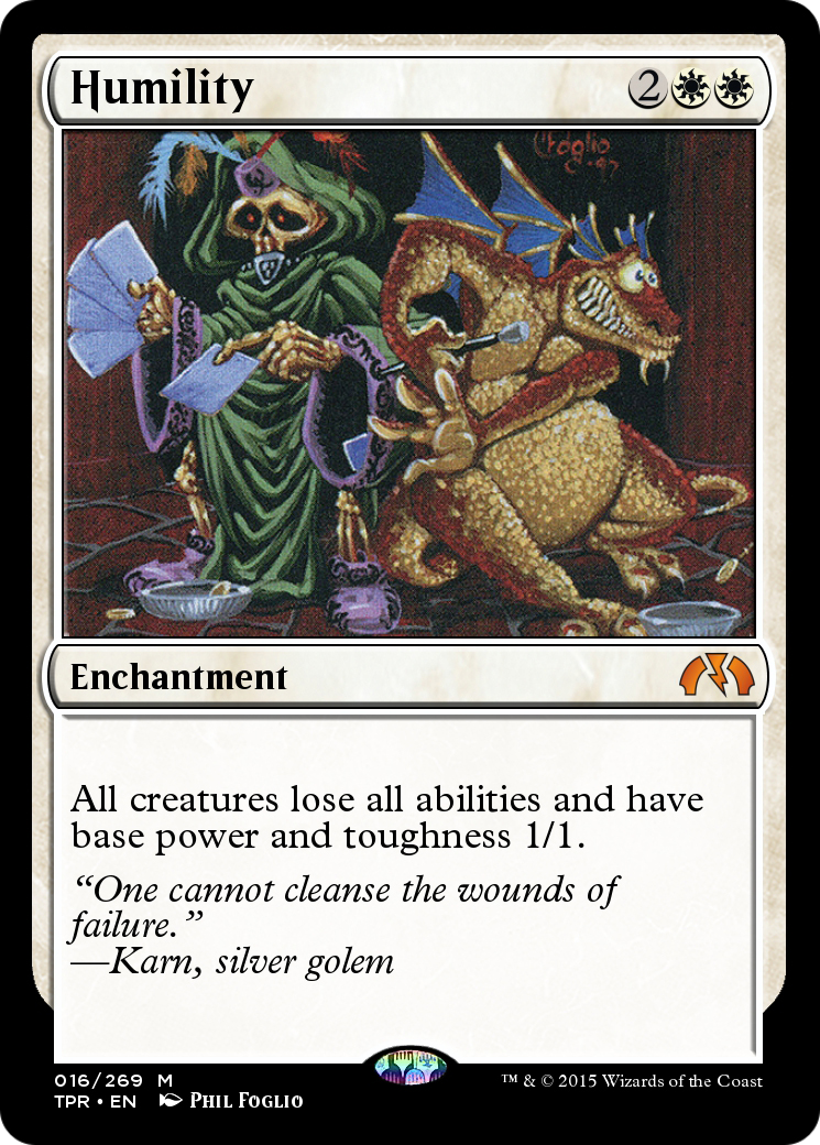 Humility (TPR-016) - Tempest Remastered Foil