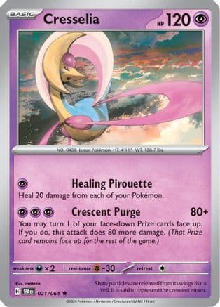 Cresselia 021/064 - SV Shrouded Fable Reverse Holofoil
