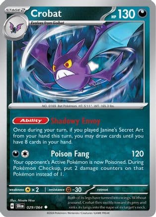 Crobat 029- SV Shrouded Fable
