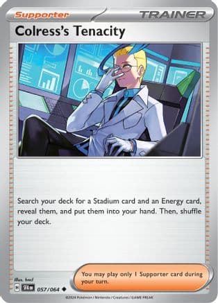 Colress's Tenacity 057/064 - SV Shrouded Fable