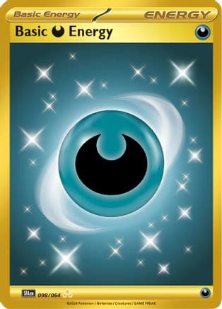 Basic Darkness Energy 098- SV Shrouded Fable Holofoil