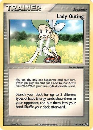 Lady Outing (No E-Reader) 83/109 - Deck Exclusives