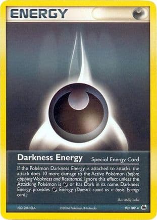 Darkness Energy (Special) (No E-Reader) 93/109 - Deck Exclusives