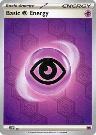 Basic Psychic Energy 005- SV Shrouded Fable Reverse Holofoil