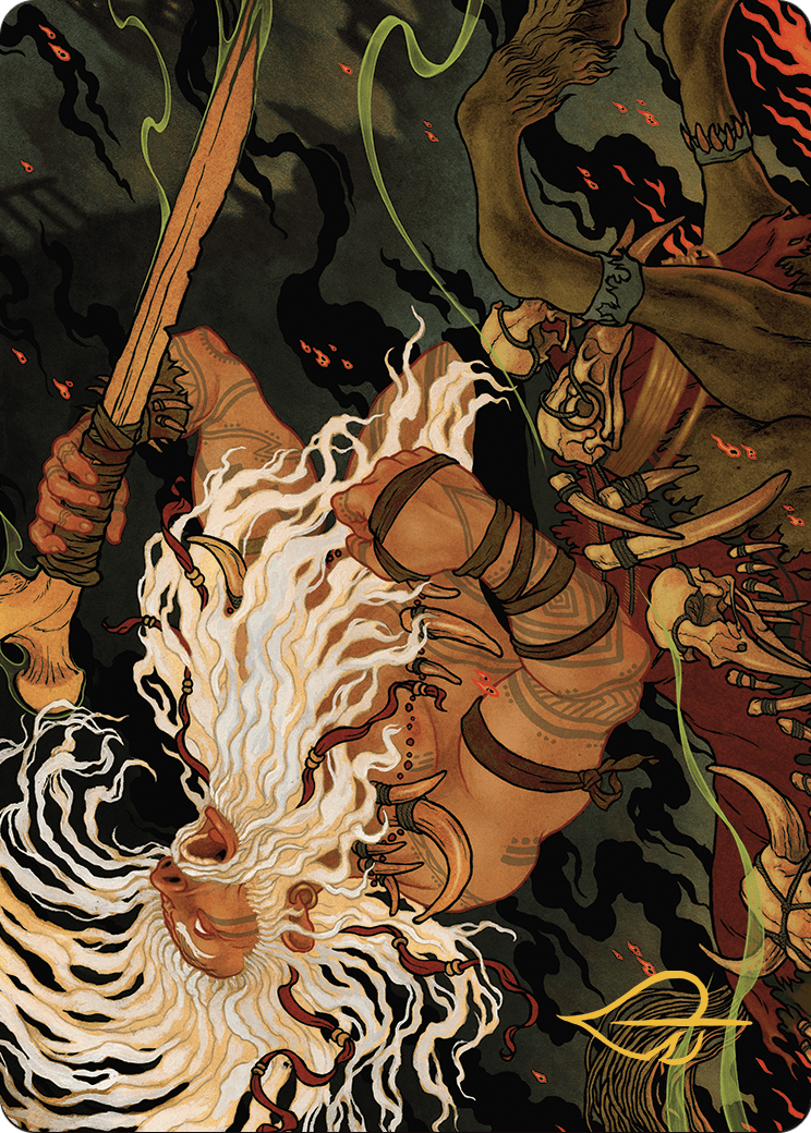 Yarus, Roar of the Old Gods // Yarus, Roar of the Old Gods (AMKM-046) - Murders at Karlov Manor Art Series (Borderless)