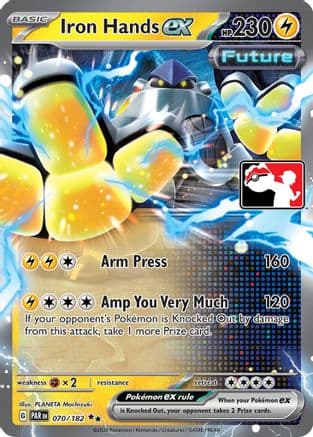 Iron Hands ex 070- Prize Pack Series Cards Holofoil