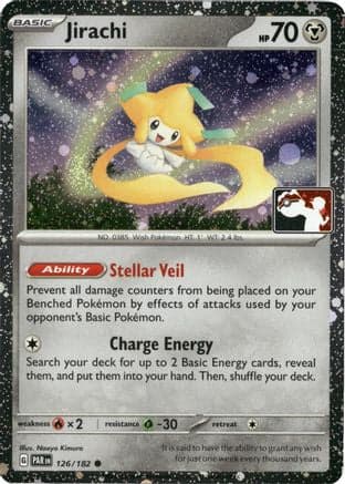 Jirachi (Cosmos Holo) 126/182 - Prize Pack Series Cards Holofoil