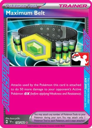 Maximum Belt 154- Prize Pack Series Cards Holofoil