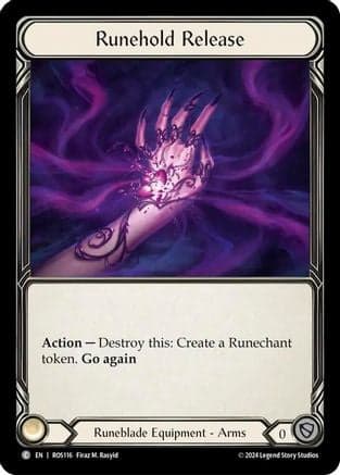 Runehold Release (ROS116) - Rosetta Cold Foil