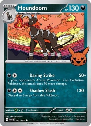 Houndoom 133- Trick or Trade BOOster Bundle 2024