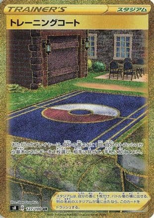 Training Court (127/100) (Japanese) - S8 Fusion Arts Holofoil