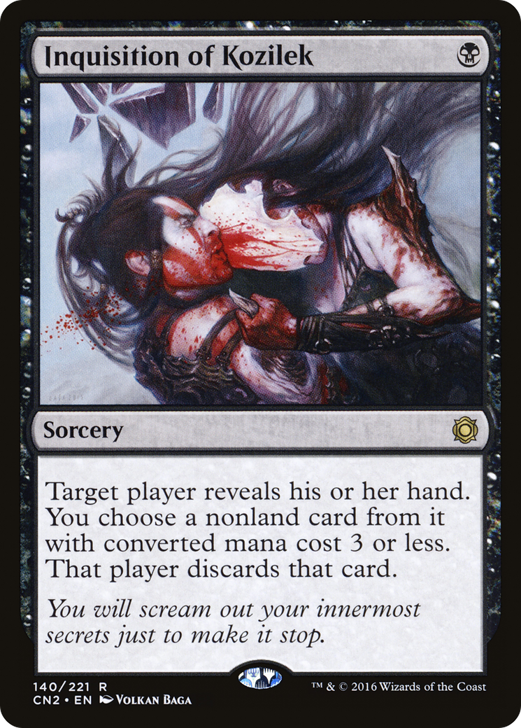 Inquisition of Kozilek (CN2-140) - Conspiracy: Take the Crown Foil