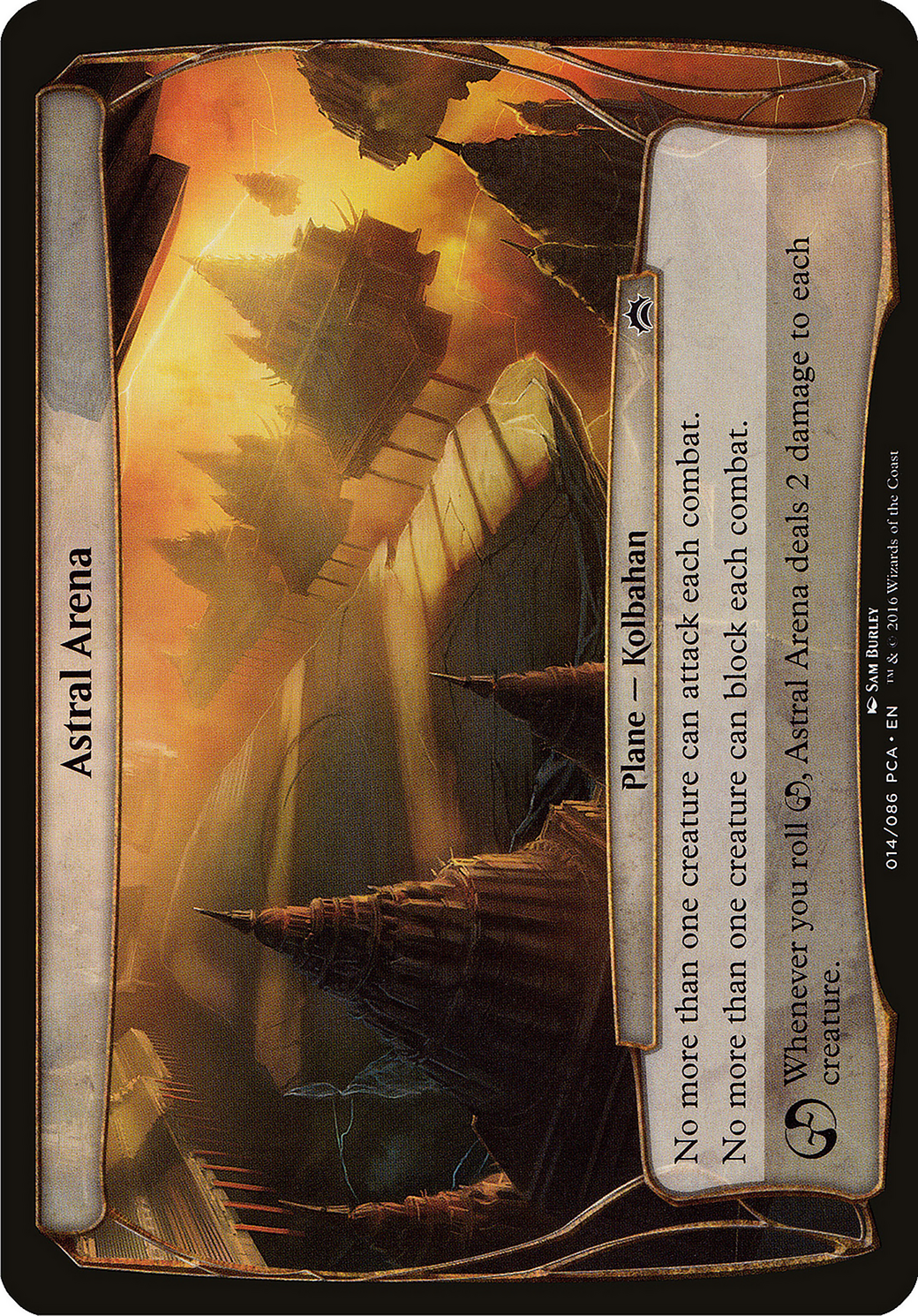 Astral Arena (OPCA-014) - Planechase Anthology Planes