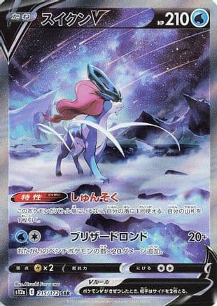 Suicune V - 215/172 (215/172) (Japanese) - S12a VSTAR Universe Holofoil