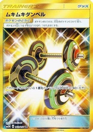 Bodybuilding Dumbbells - 063/051 (063/051) (Japanese) - SM3H To Have Seen the Battle Rainbow Holofoil