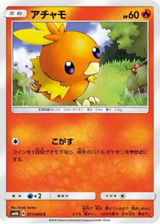 Torchic (011/066) (Japanese) - SM6b Champion Road