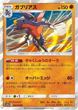 Garchomp (024/054) (Japanese) - SM10a GG End Holofoil