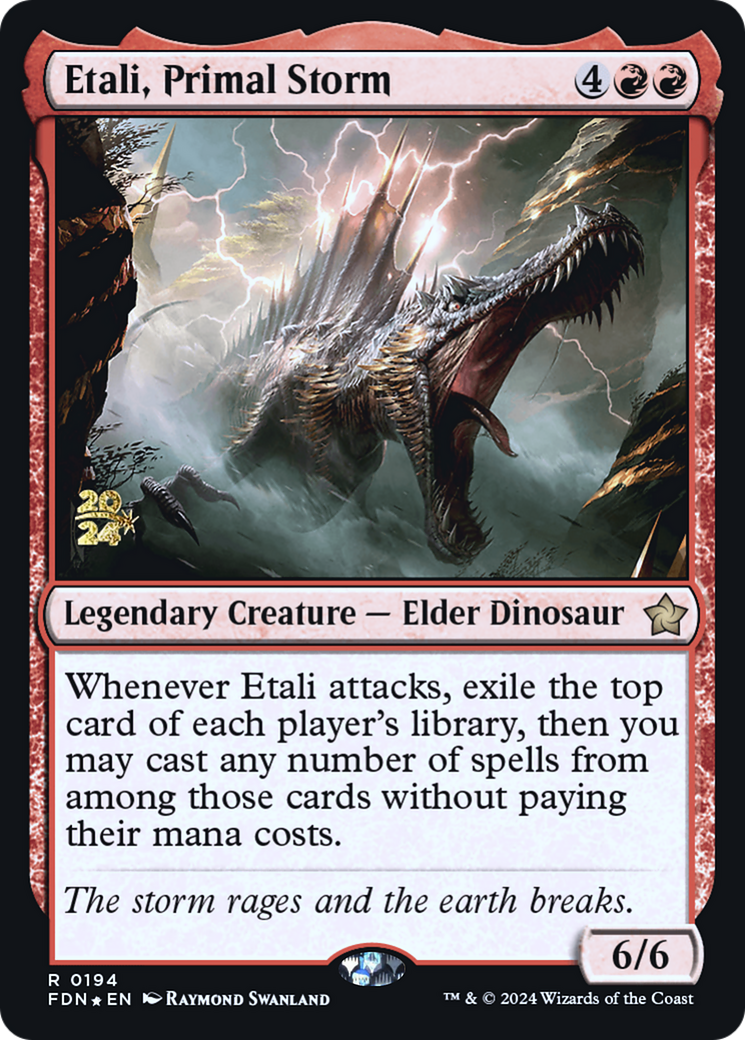 Etali, Primal Storm (FDN) (-194) - Prerelease Cards