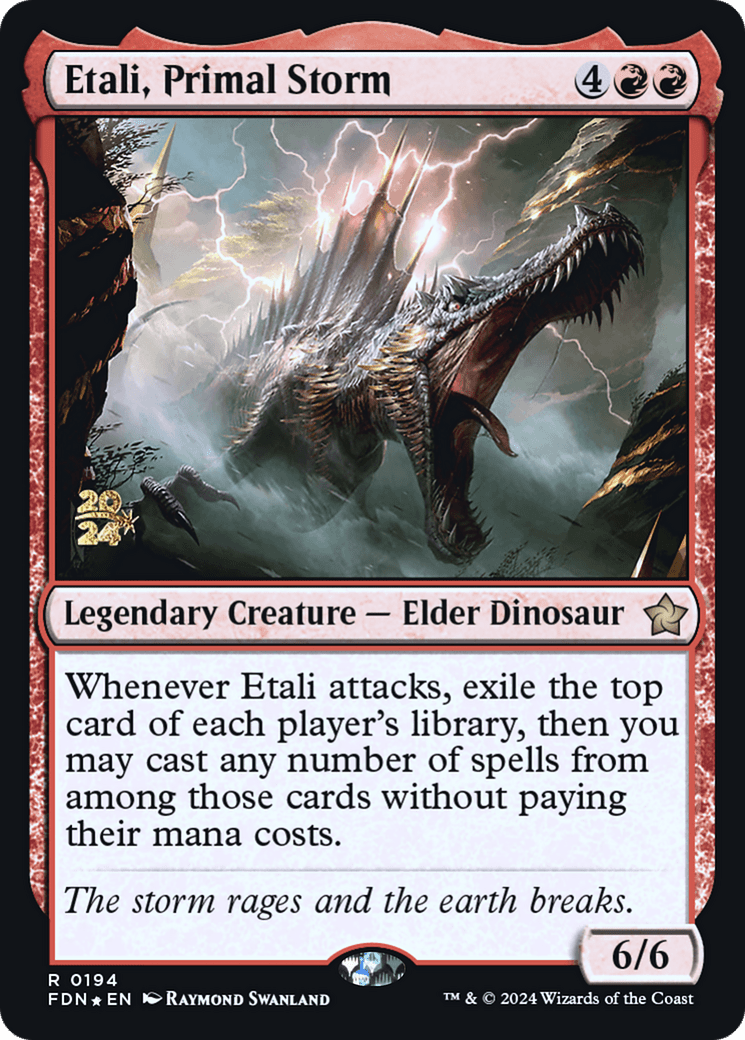 Etali, Primal Storm (FDN) (-194) - Prerelease Cards