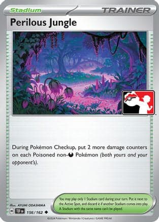 Perilous Jungle 156- Prize Pack Series Cards Holofoil