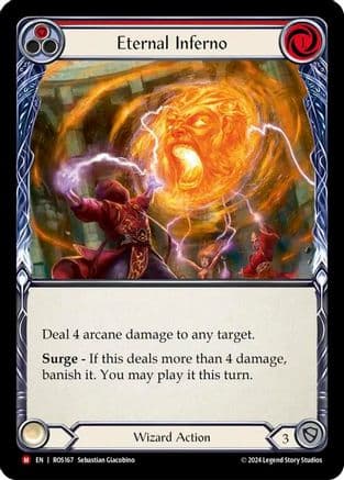 Eternal Inferno (ROS167) - Rosetta Rainbow Foil