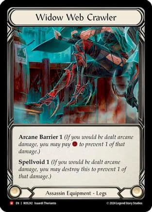 Widow Web Crawler (ROS242) - Rosetta Cold Foil