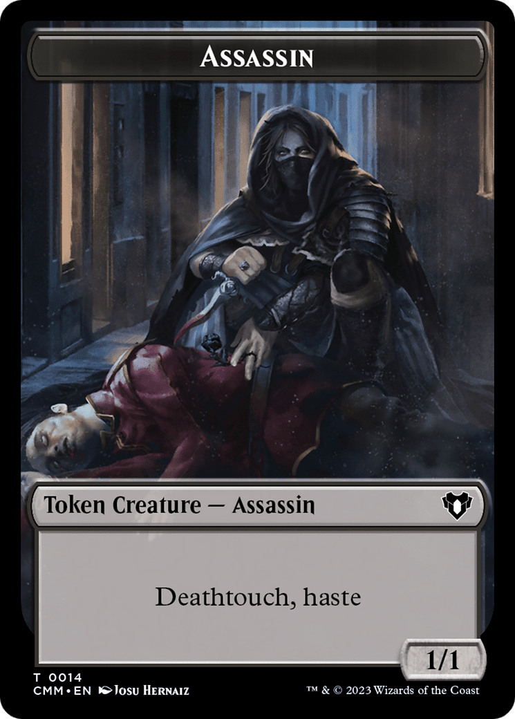 Assassin (TCMM-014) - Commander Masters Tokens