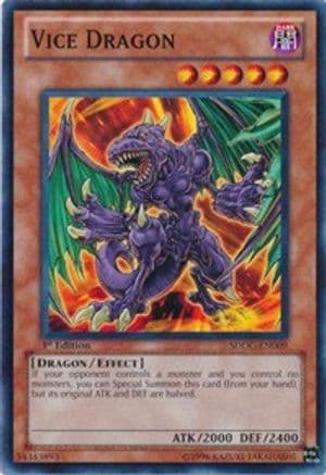 Vice Dragon (SDDC-EN009) - Structure Deck: Dragons Collide Unlimited