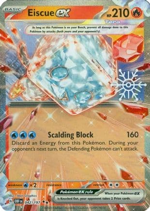 Eiscue ex (Holiday Calendar) 042- Miscellaneous Cards & Products Holofoil
