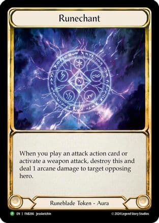 Runechant (Lightning) - FAB266 (FAB266) - Flesh and Blood: Promo Cards