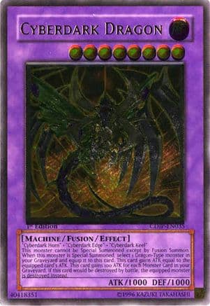 Cyberdark Dragon (UTR) (CDIP-EN035) - Cyberdark Impact Unlimited