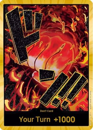 DON!! Card (Sakazuki) (Gold) - Premium Booster -The Best- Foil