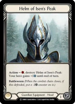 Helm of Isen's Peak (1HB003) - Historic Pack 1 Blitz Deck: Bravo