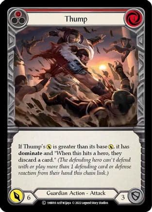 Thump (Red) (1HB010) - Historic Pack 1 Blitz Deck: Bravo