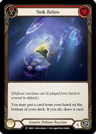 Sink Below (Red) (1HB011) - Historic Pack 1 Blitz Deck: Bravo