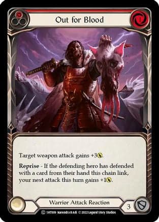 Out for Blood (Red) (1HT009) - Historic Pack 1 Blitz Deck: Dorinthea
