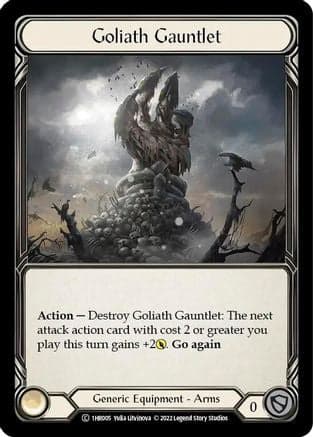 Goliath Gauntlet (1HR005) - Historic Pack 1 Blitz Deck: Rhinar