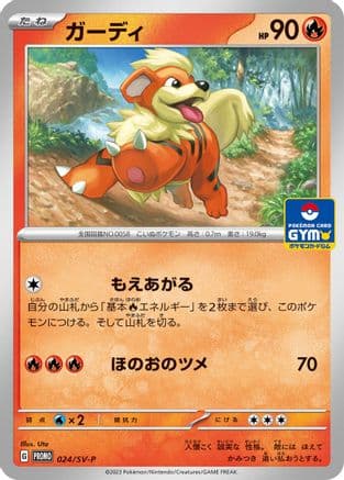 Growlithe - 024/SV-P (024/SV-P) (Japanese) - SVP Promotional Cards